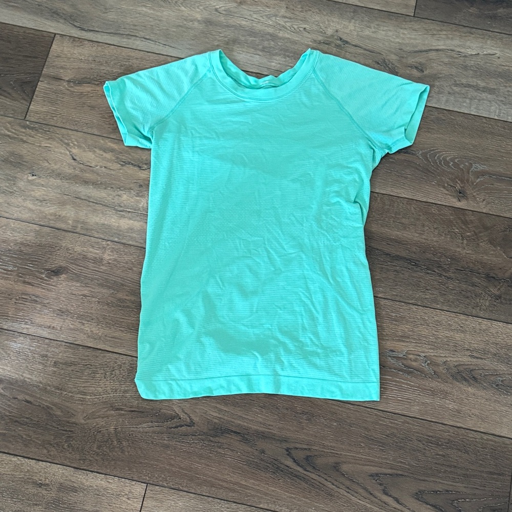 lululemon athletica Kids Turquoise Tee